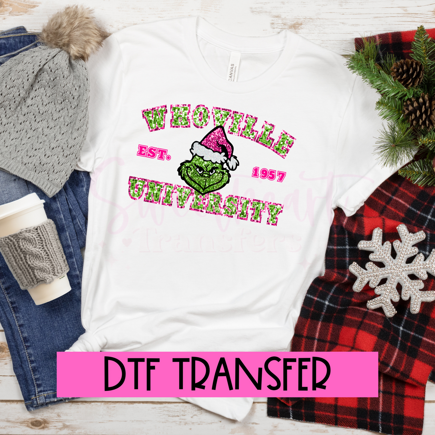 DTF Whoville University Sparkle