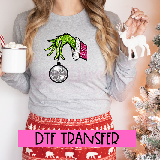 DTF Grinch Disco