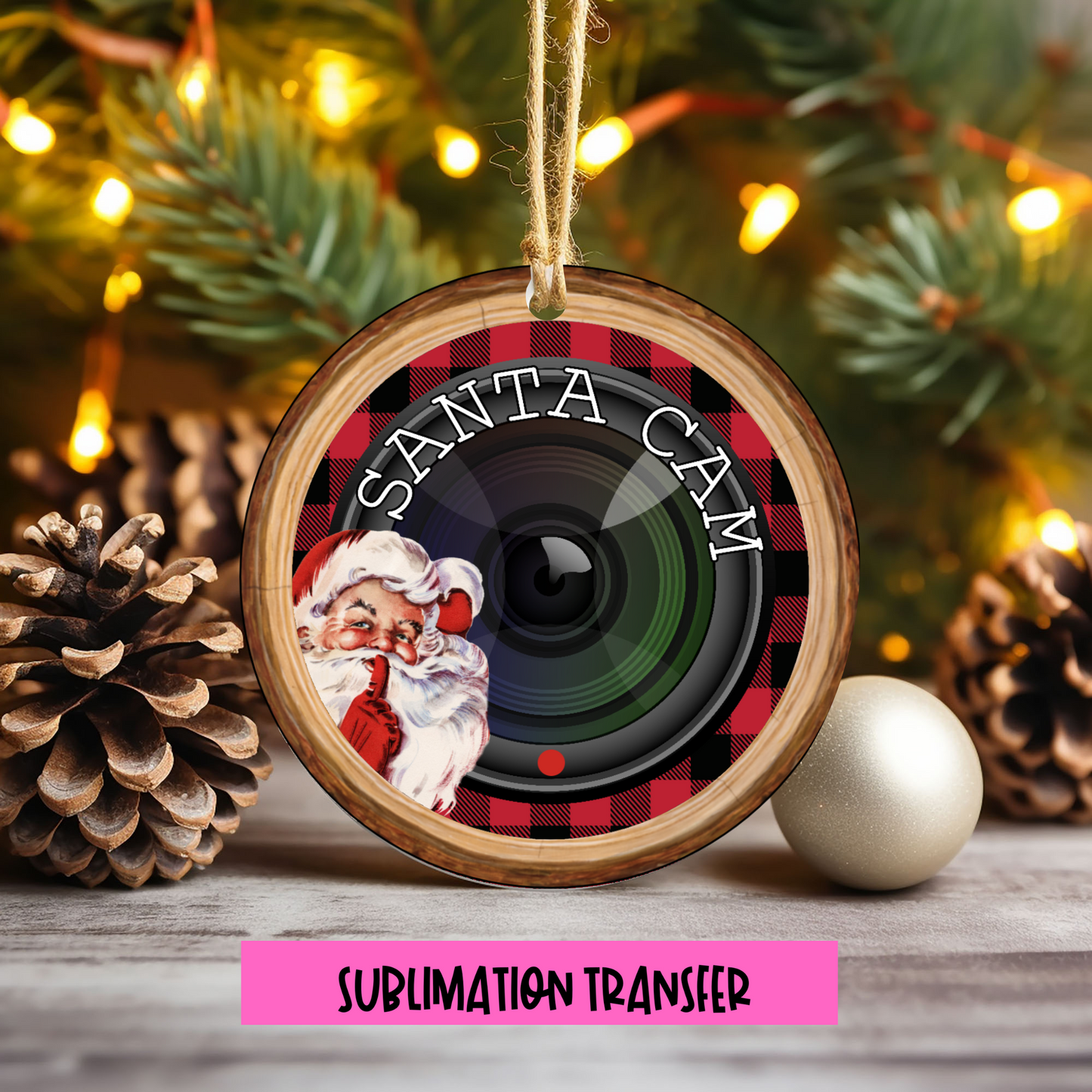 SUBLIMATION Ornament Transfer