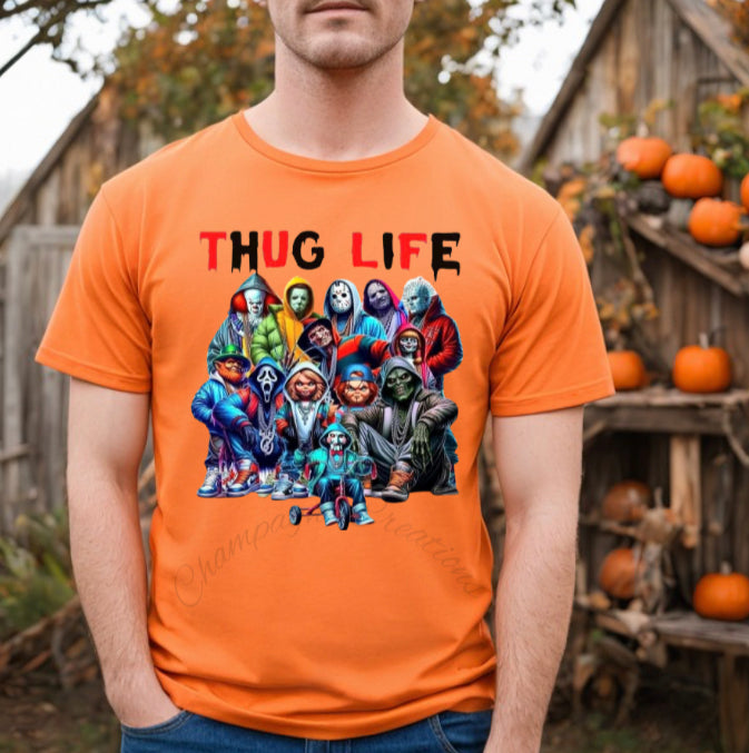 Thug life Halloween dtf