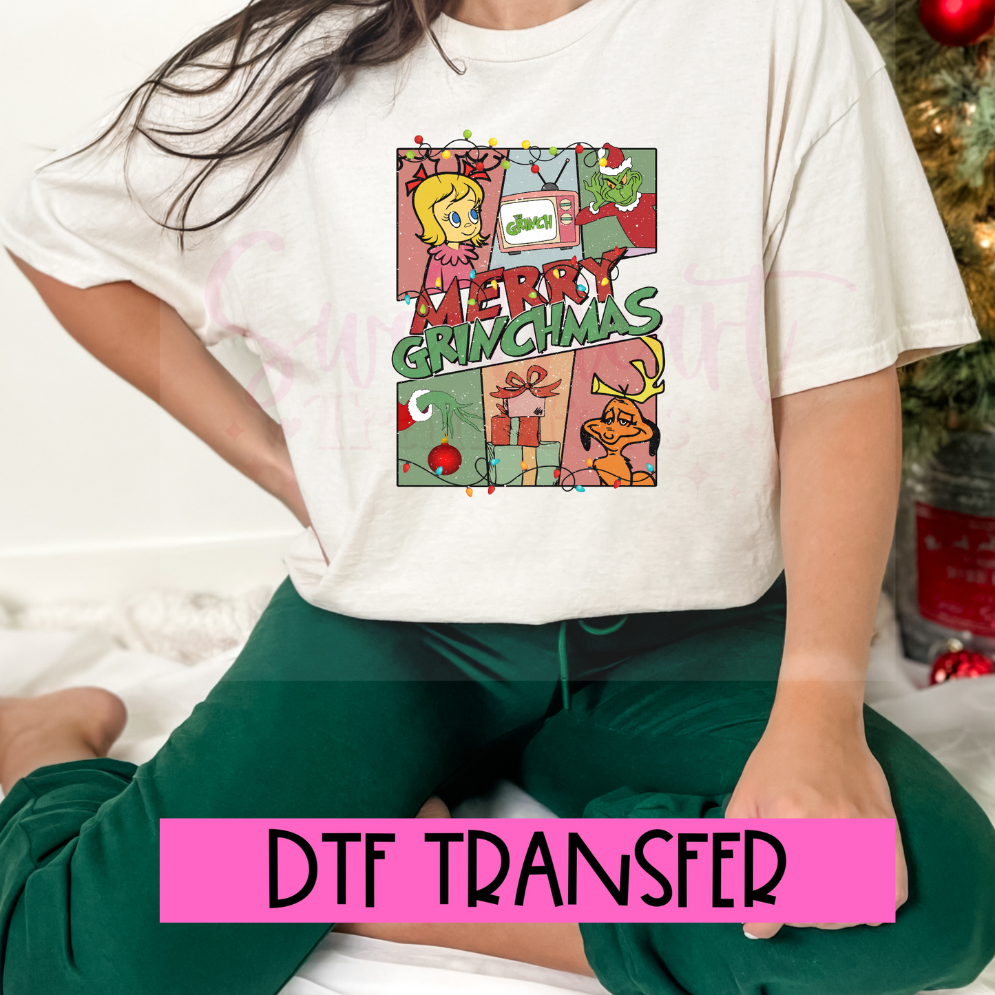 DTF Merry Grinchmas