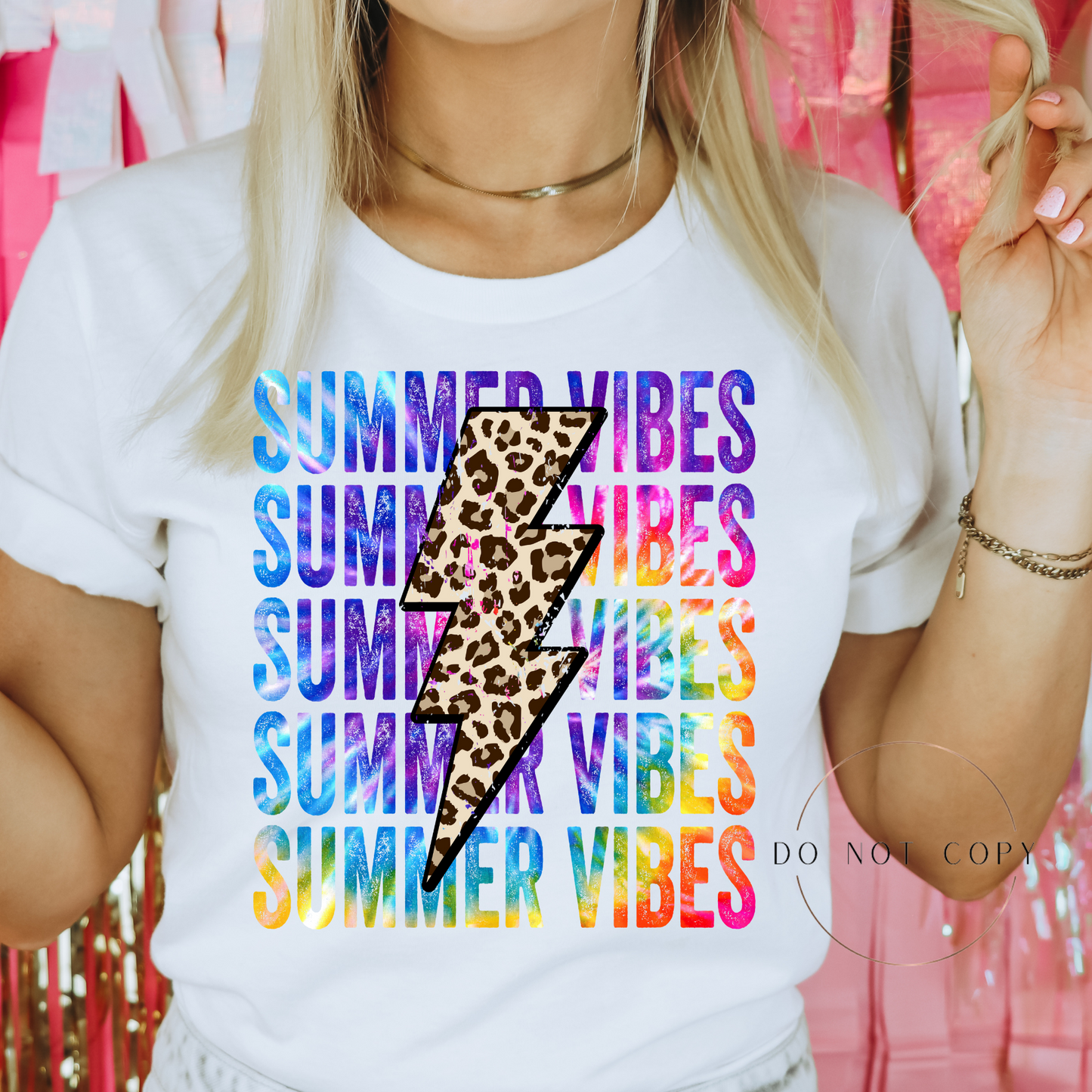 DTF Summer Vibes Tie Dye